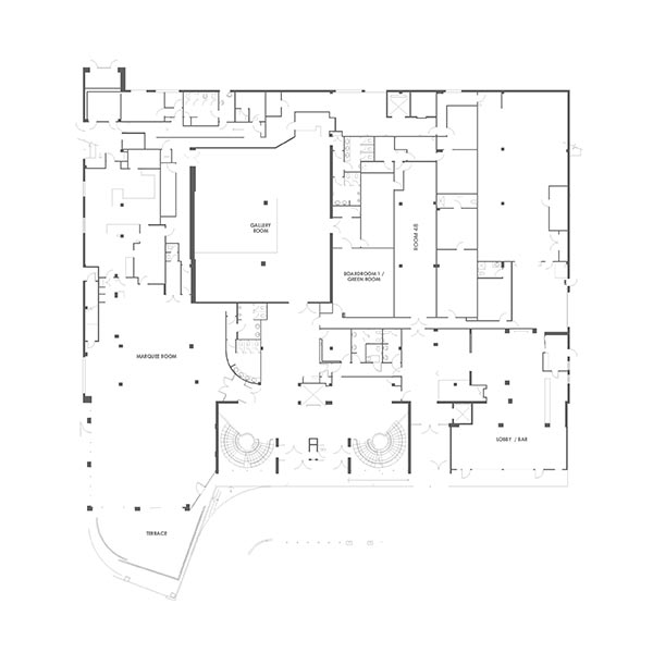 le montage ground floor plan