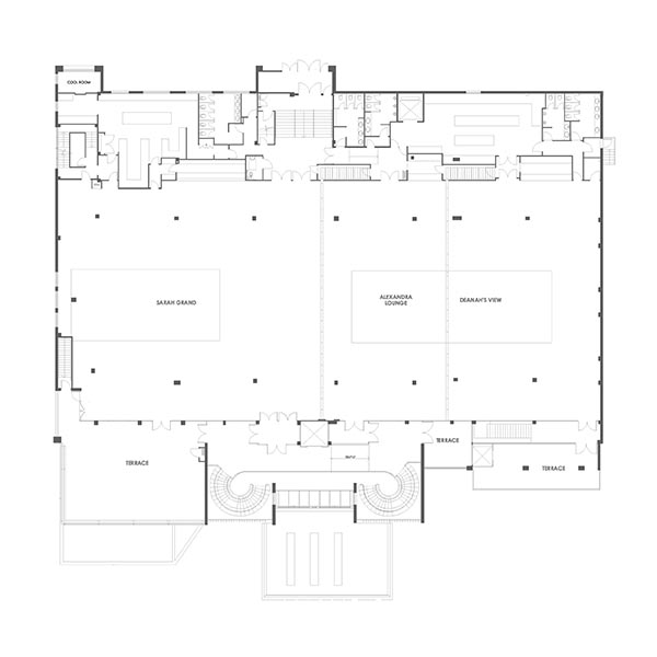 Le montage level one floor plan