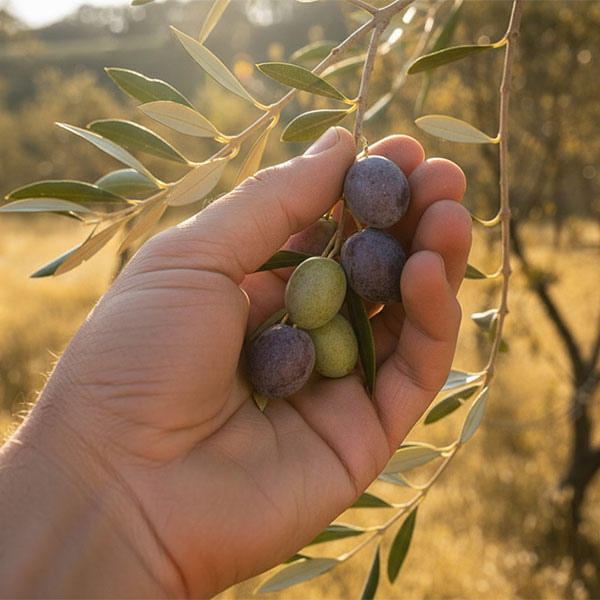picking olives